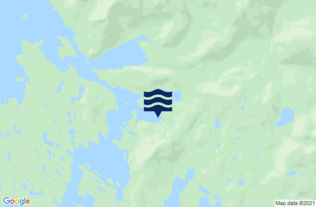 Mappa delle maree di Kimshan Cove (Ogden Passage), United States