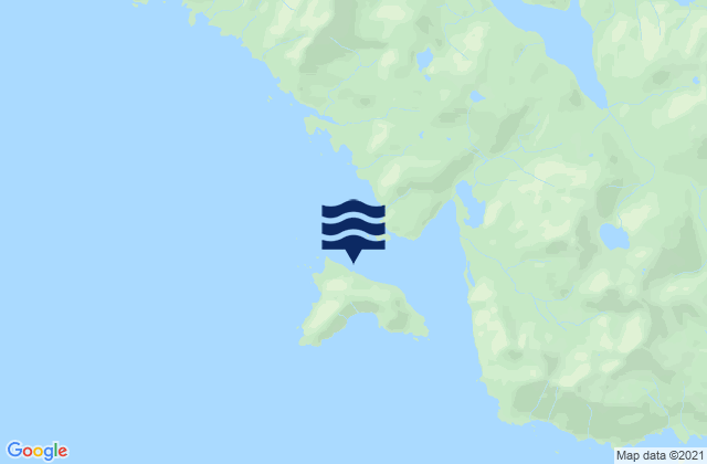 Mappa delle maree di Klokachef Island, United States