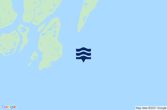 Mappa delle maree di Kokinhenik Island, United States