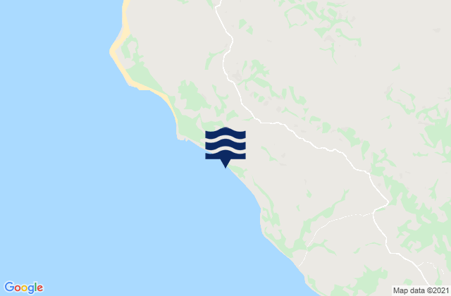 Mappa delle maree di Kwikila, Papua New Guinea