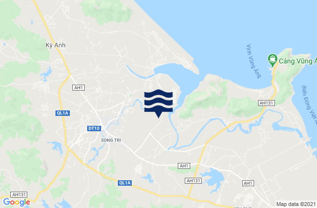 Mappa delle maree di Kỳ Anh, Vietnam
