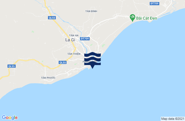 Mappa delle maree di La Gi, Vietnam