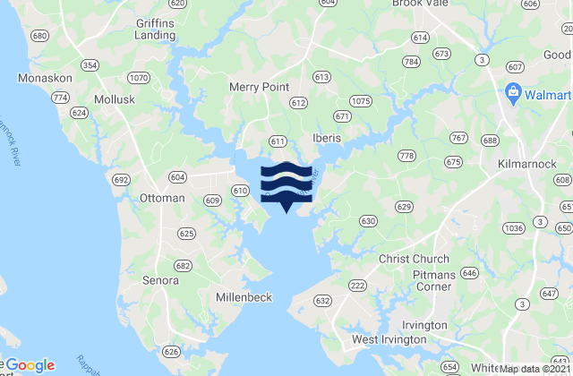 Mappa delle maree di Lancaster, United States