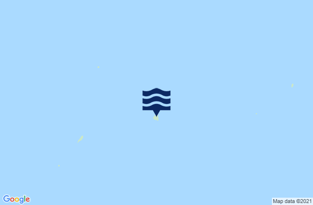 Mappa delle maree di Large Island, Australia