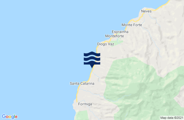 Mappa delle maree di Lemba District, Sao Tome and Principe