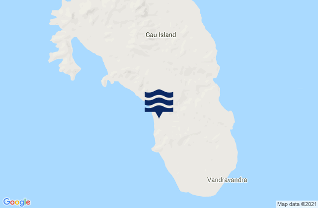 Mappa delle maree di Levuka, Fiji
