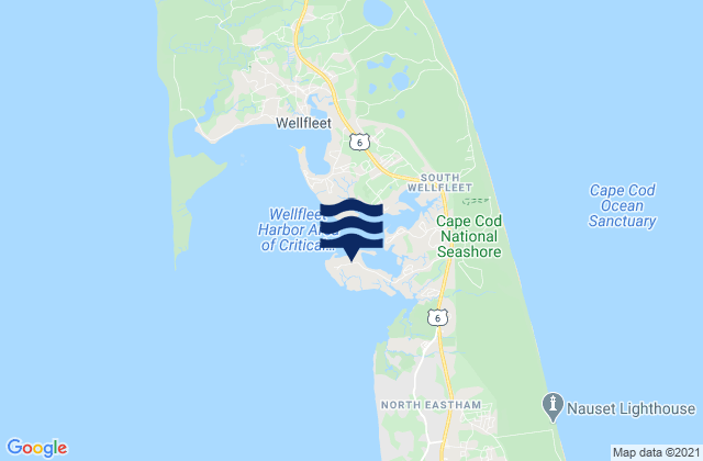 Mappa delle maree di Lieutenant Island, United States
