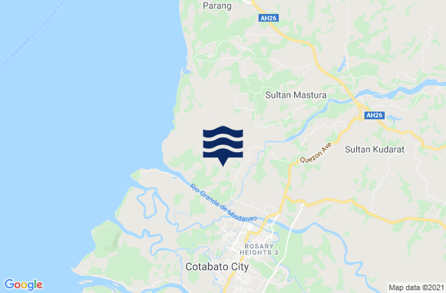 Mappa delle maree di Limbo, Philippines
