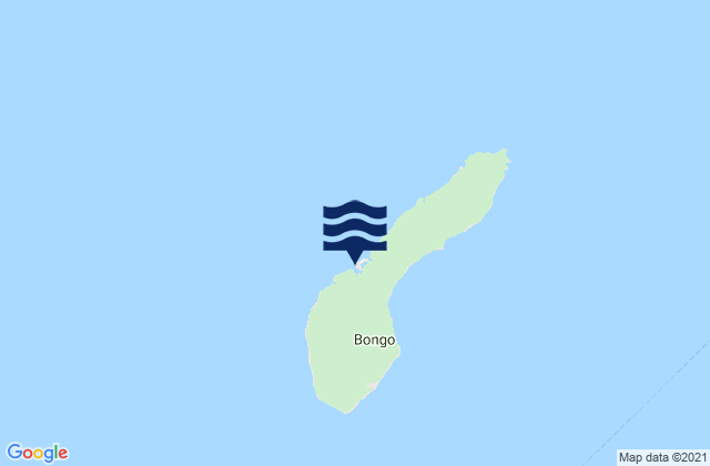 Mappa delle maree di Litayan, Philippines