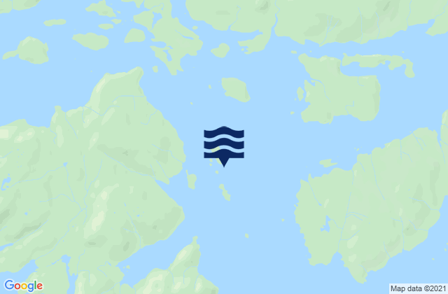 Mappa delle maree di Lively Islands, United States