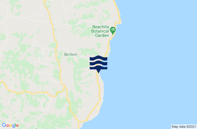 Mappa delle maree di Lugo, Philippines