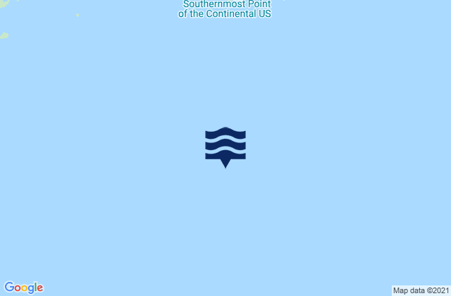 Mappa delle maree di Main Ship Channel Entrance, United States