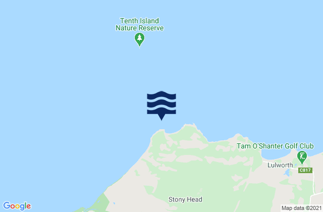Mappa delle maree di Maitland Bay, Australia