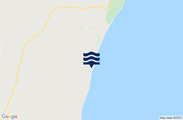 Mappa delle maree di Massinga District, Mozambique