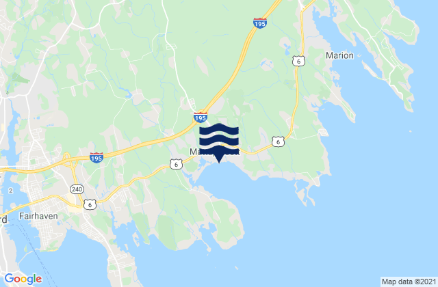 Mappa delle maree di Mattapoisett Mattapoisett Harbor, United States