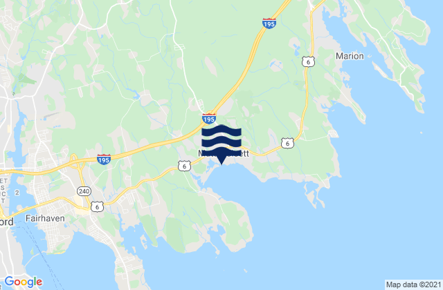 Mappa delle maree di Mattapoisett, United States