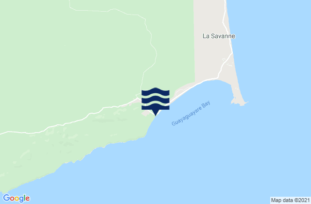 Mappa delle maree di Mayaro, Trinidad and Tobago