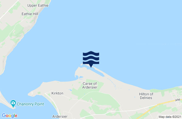 Mappa delle maree di Mcdermott Base, United Kingdom