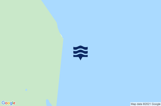 Mappa delle maree di Mercy Bay, Banks Island, NWT, United States