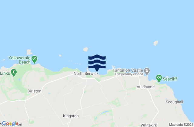 Mappa delle maree di Milsey Bay Beach, United Kingdom