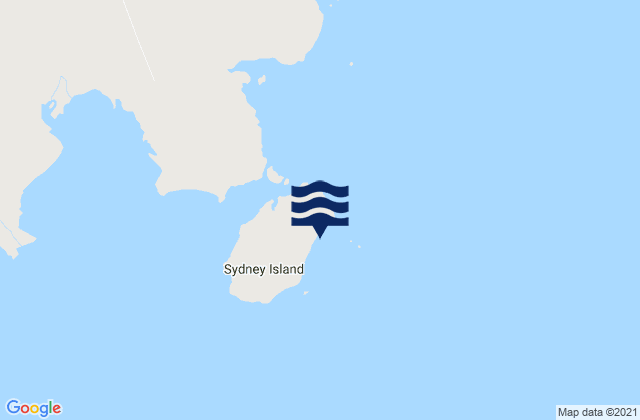 Mappa delle maree di Mornington, Australia