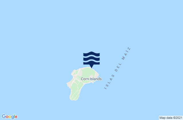 Mappa delle maree di Municipio de Corn Island, Nicaragua