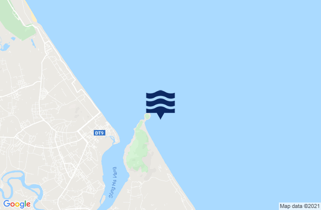 Mappa delle maree di Mũi Sot, Vietnam