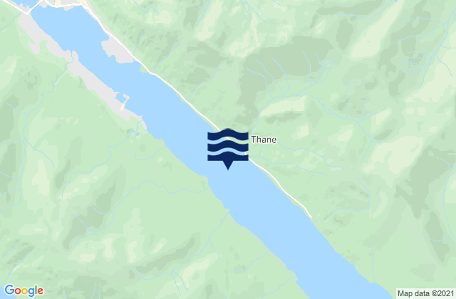 Mappa delle maree di N of Ship Creek, United States