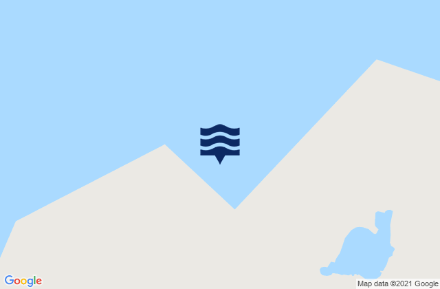 Mappa delle maree di Needle Cove, Canada