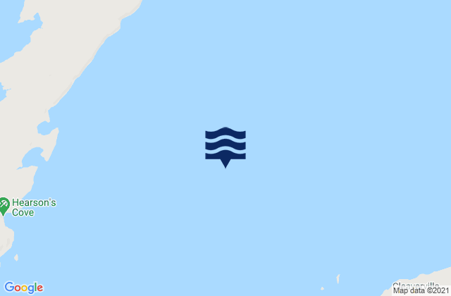 Mappa delle maree di Nickol Bay, Australia