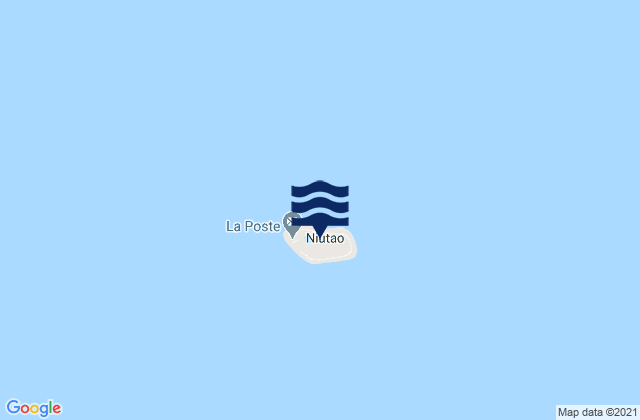 Mappa delle maree di Niutao, Tuvalu