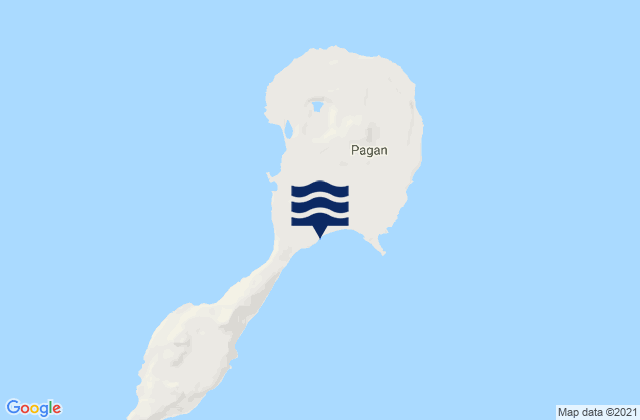 Mappa delle maree di Northern Islands Municipality, Northern Mariana Islands