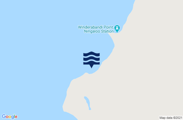 Mappa delle maree di Norwegian Bay, Australia