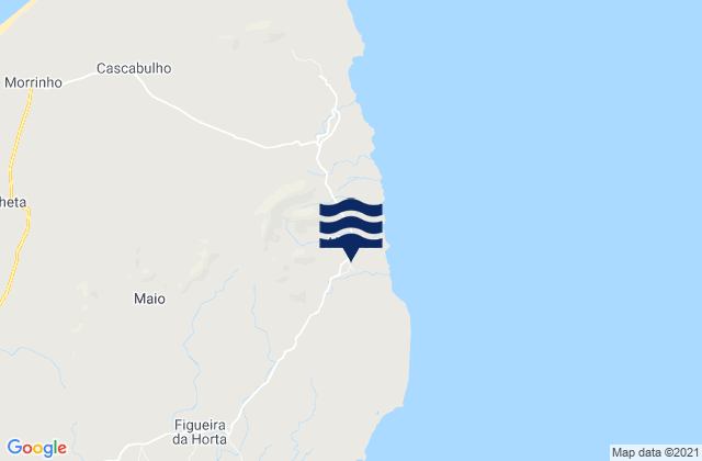 Mappa delle maree di Nossa Senhora da Luz, Cabo Verde