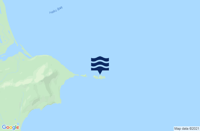 Mappa delle maree di Nukshak Island (Shelikof Strait), United States