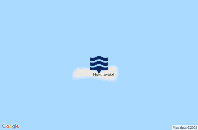 Mappa delle maree di Nukutavake, French Polynesia