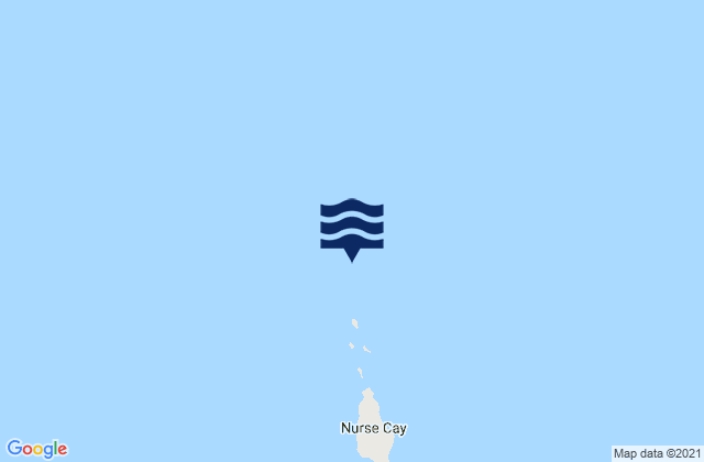 Mappa delle maree di Nurse Channel, Bahamas