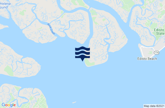 Mappa delle maree di Otter Island, United States