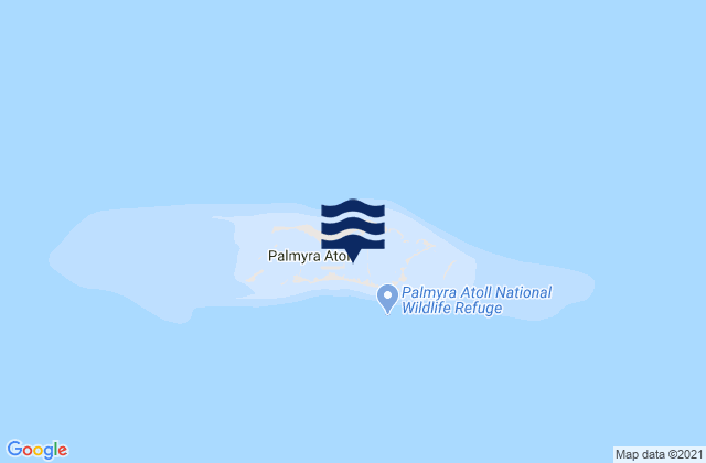 Mappa delle maree di Palmyra Atoll, United States Minor Outlying Islands