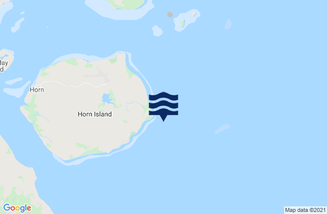 Mappa delle maree di Papou Point, Australia