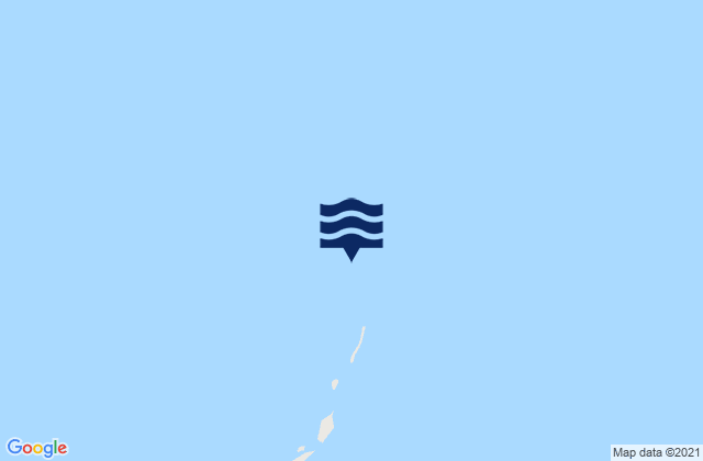 Mappa delle maree di Pearl Bank, Philippines