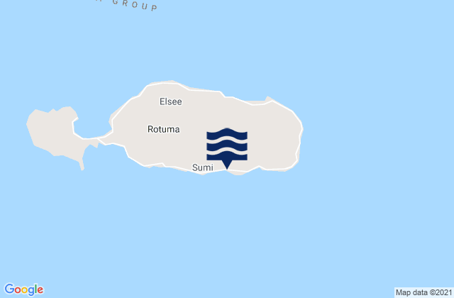 Mappa delle maree di Pepjei, Fiji
