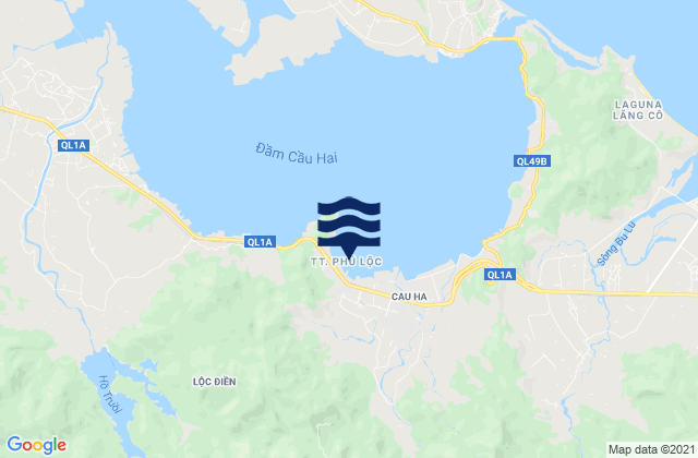 Mappa delle maree di Phú Lộc, Vietnam