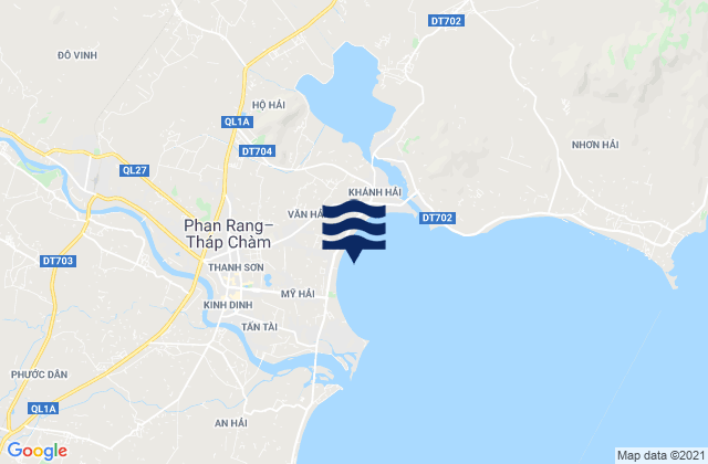 Mappa delle maree di Phường Phước Mỹ, Vietnam