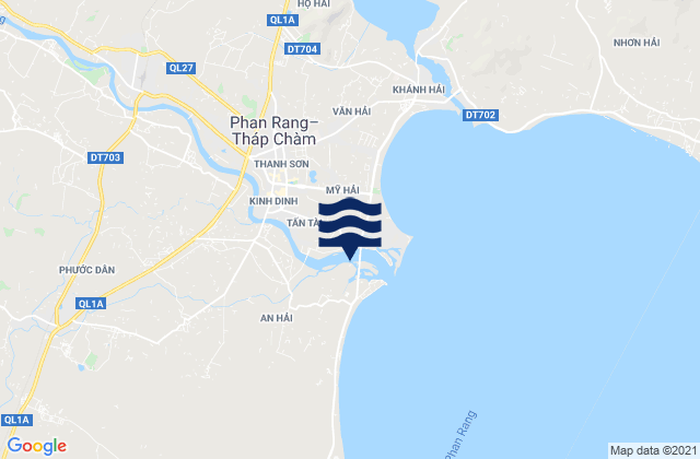 Mappa delle maree di Phường Phủ Hà, Vietnam