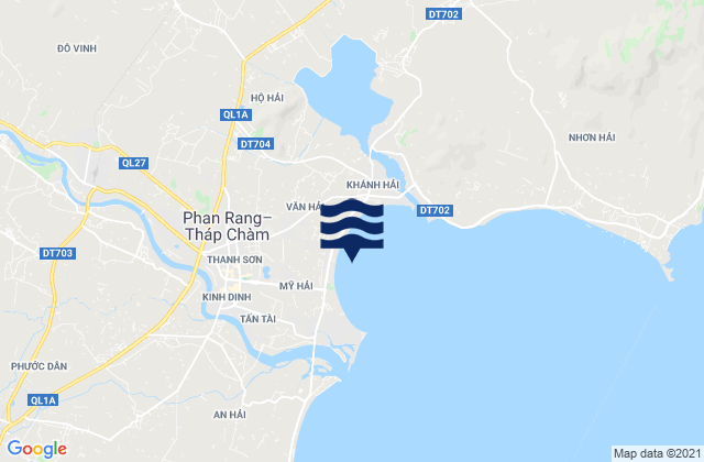 Mappa delle maree di Phường Thanh Sơn, Vietnam