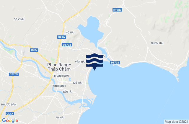 Mappa delle maree di Phường Văn Hải, Vietnam
