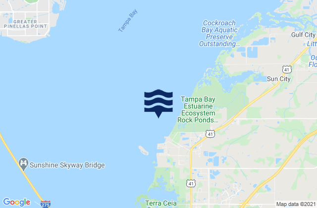 Mappa delle maree di Piney Point 0.6 mile NNW of, United States