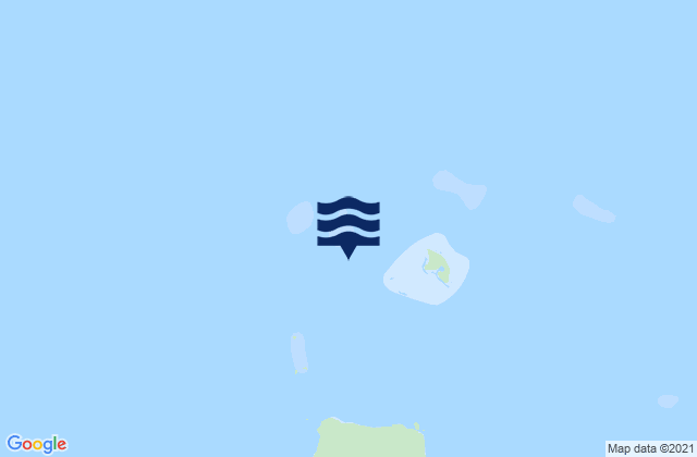 Mappa delle maree di Pipon Island, Australia