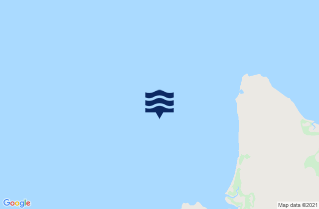 Mappa delle maree di Point Fawcett (Offshore), Australia